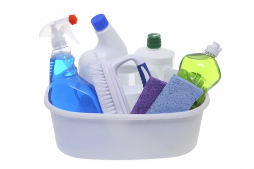 Office cleaning team maintaining a modern workplace in SE15