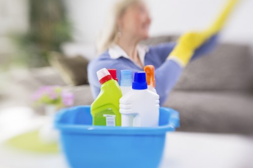 Kitchen deep cleaning in SE15 with detailed surface care