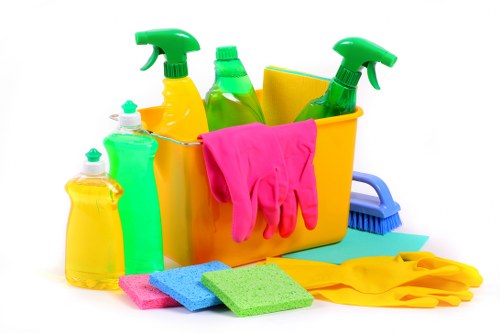 Local cleaners in SE15 preparing a property for a thorough clean